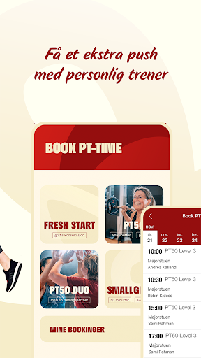Android application Fresh Fitness screenshort
