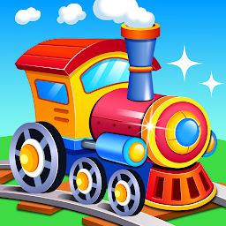 图标图片“积木小火车 - 火车组装创造儿童益智游戏”