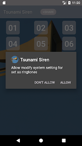 Screenshot 3 Tsunami Siren Sounds android