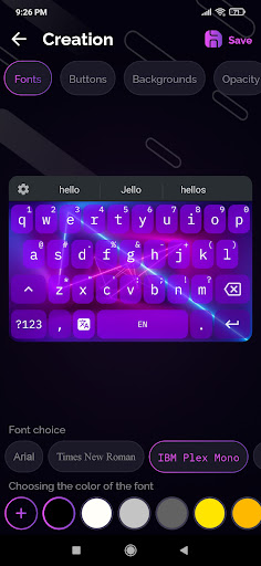 iKeys: Stylish Keyboard Screen 2