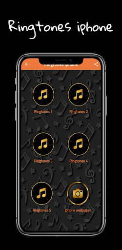 Android application Ringtones iphone screenshort