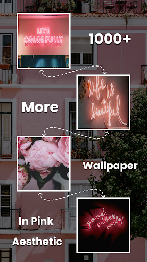 Android application Pink Themes: Live HD Wallpaper screenshort