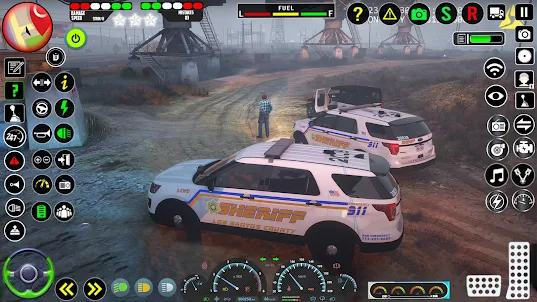 NÓS Polícia Carro Simulador 3D