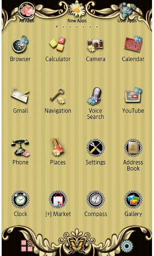 Classical Botanica Wallpaper