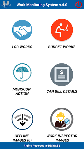 Work Monitoring System Screen 2
