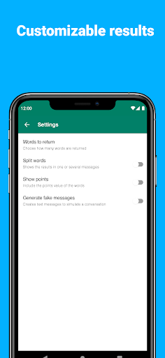 Sneaky Word Helper Screen 3