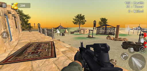 Desert Sniper FPS 3D Shooter Screen 2