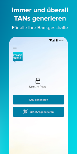 Consorsbank SecurePlus Screen 3