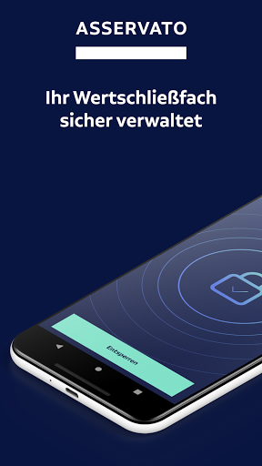 Android application Asservato screenshort