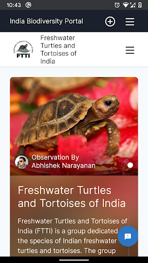 Android application Freshwater Turtles and Tortois screenshort