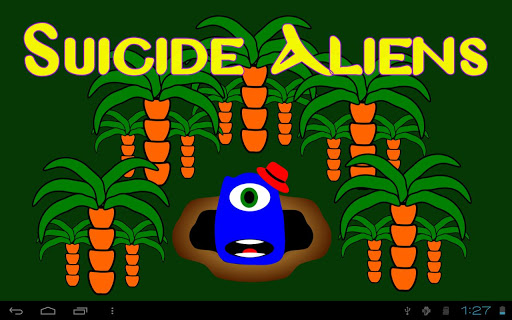 Android application Suicide Aliens Demo screenshort