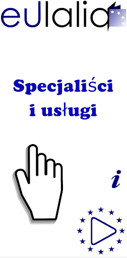 Android application Eulalia - Specjaliści screenshort