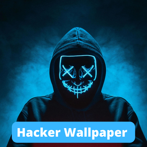 Hacker Wallpaper 4k logo