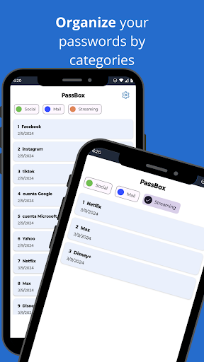 Passbox-Password Manager Screenshot