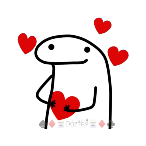 Stickers de Flork Enamorado