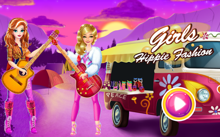 Girls Hippie Fashion - New - (Android)
