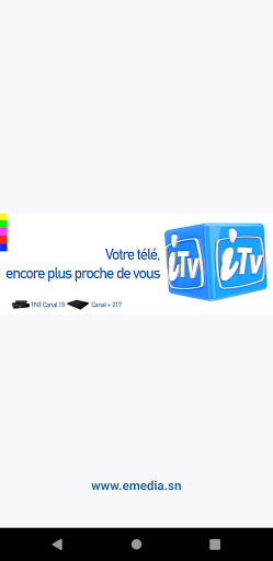 Android application iTv Senegal screenshort