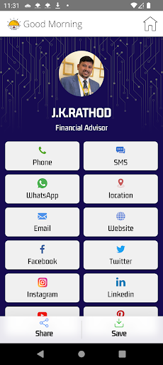 Android application J K Rathod screenshort
