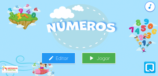 Android application Quiz Números screenshort