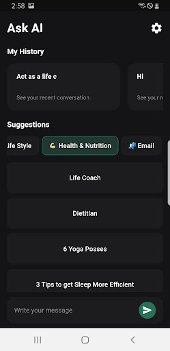 Ask AI Screen 3