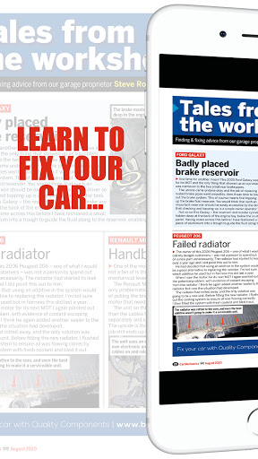 Screenshot of Car Mechanics Magazine