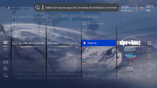 France Live Screen 3