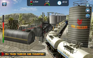 Oil Tanker TRAIN Transporter 2 - Screenshot 1