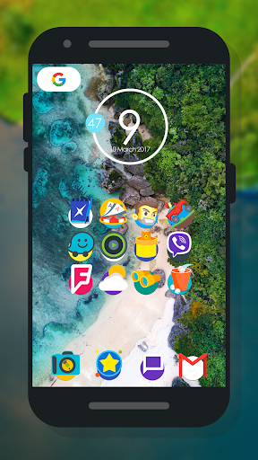 X Back - Icon Pack Screen 2