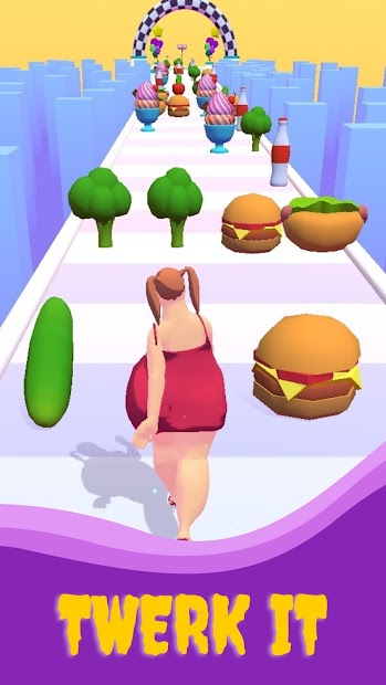Captura de Pantalla 8 Body Twerk Money Run Rush Race android