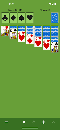 Solitaire Screen 2