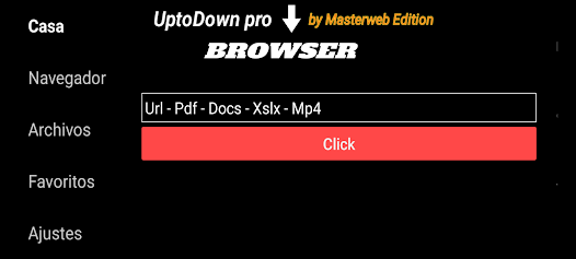 Screenshot 5 UptoDown Pro Browser android