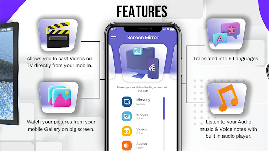Cast To TV Chromcast Mirroring Apps on Google Play