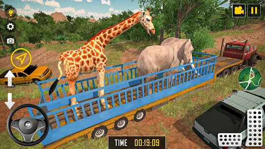 لعبة شاحنة نقل الحيوانات