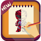 How To Draw Power Rangers 2017 icon