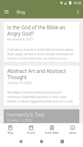 Android application TOTAL VICTORY WORSHIP CENTER screenshort