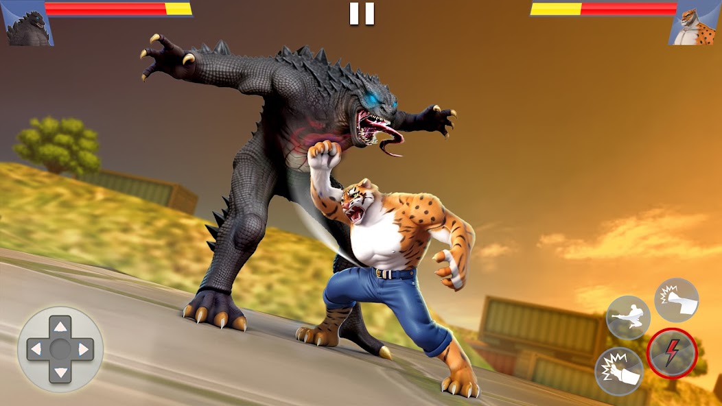 Kung Fu Animal: Fighting Games banner