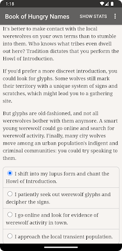 Werewolf: Book of Hungry Names 2