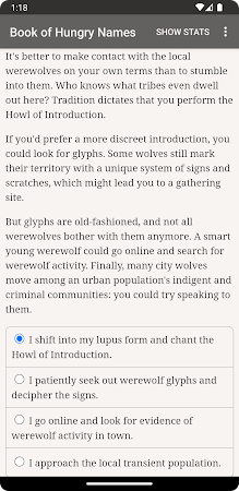 Game screenshot Werewolf: Book of Hungry Names hack