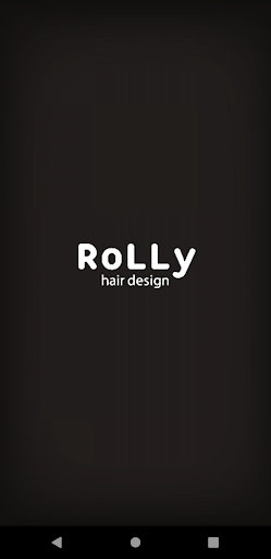 Android application -RoLLy hair design- ローリーヘアデザイン screenshort