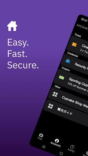 Android application Kwiki Pass Authenticator screenshort