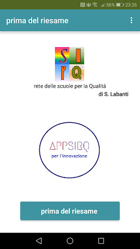 Android application Prima del riesame screenshort