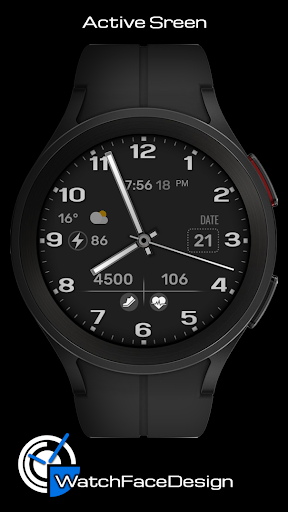 WaTchG015: Analog watch face Screen 2