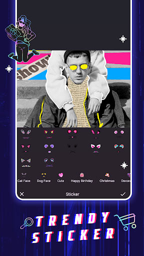 Screenshot of GlitchCam: Glitch Photo Editor