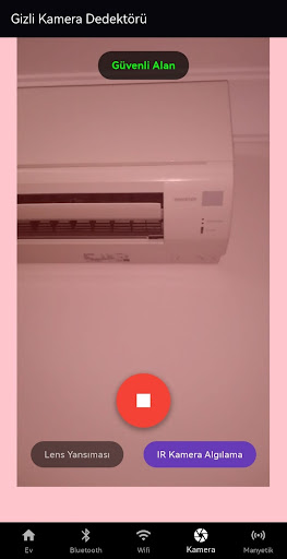 Gizli Kamera Tespit Dedektörü screenshot 9
