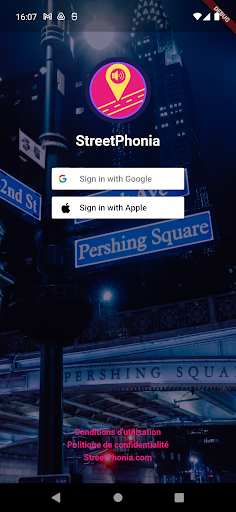 StreetPhonia Audioguide Screen 2