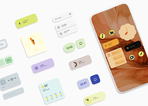 Android application MaterialWho for KWGT screenshort