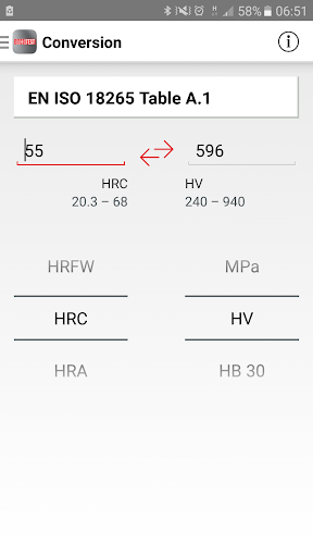Android application EMCO-TEST screenshort