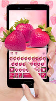 screenshot of Love Red Strawberry Theme