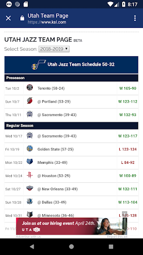 KSL Gamecenter Screen 3