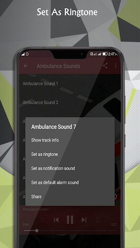 Ambulance Sounds Screen 2